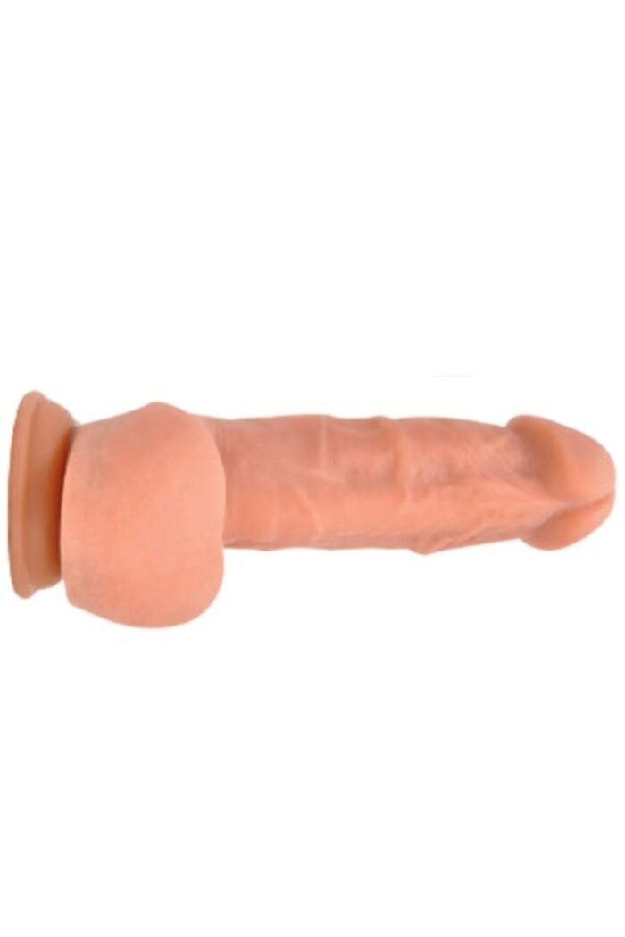 25 Cm Gerçekçi Ten Dokusunda Kalın Damarlı Kıkırdaklı Bükülebilir Vantuzlu Dildo Penis - Image 5
