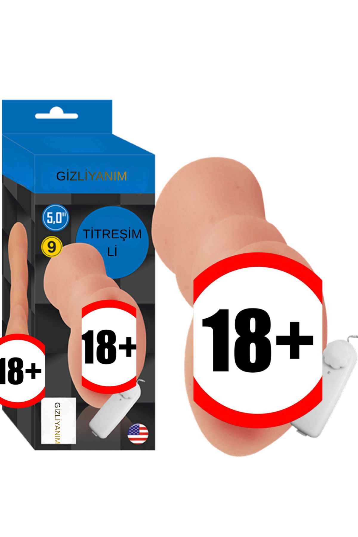1_org_zoom-1085.jpg 13 CM TİTREŞİMLİ – GERÇEKÇİ TEN DOKUSU – %100 SİLİKON - Görsel 1