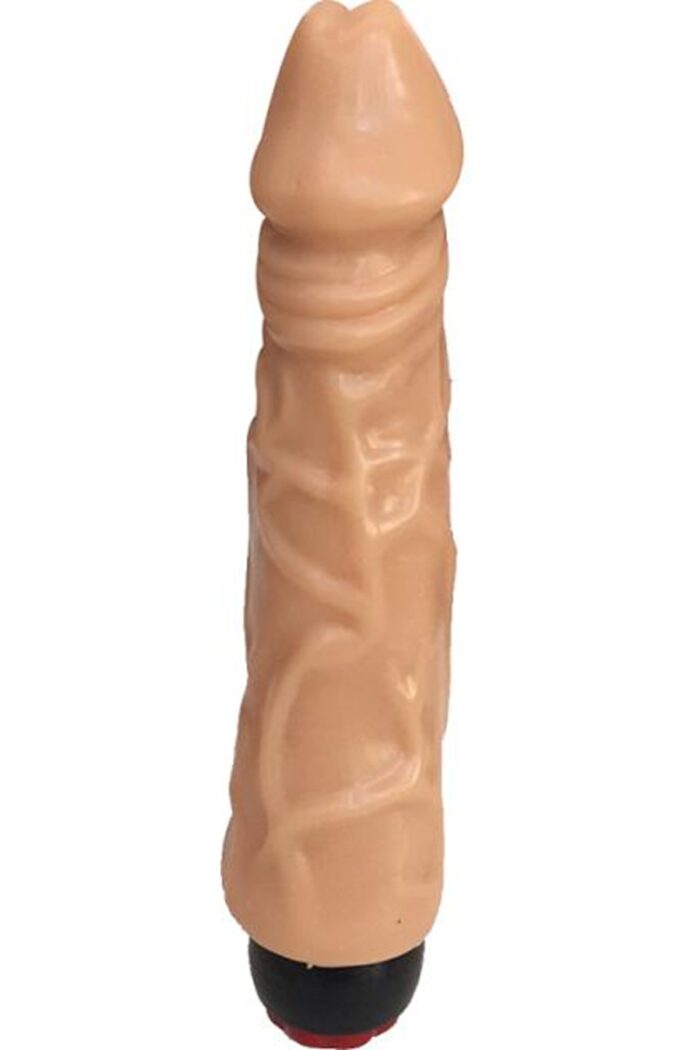 Perfect Pleasures Big One Vibratör / - 22 cm Uzunluğunda - Ten Renginde - Titreşimli - Realistik Vibratör - Görsel 8
