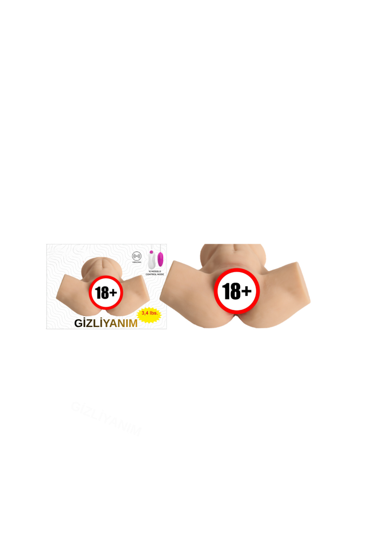 1_org_zoom-1136.jpg / Mila Kalça Mastürbatör / Boyutlar: 30*17,5*12,5 cm Ağırlık: 1,6 kg Malzeme: Gerçekçi Bir Dokunuş Için Yumuşak, Cilt Hissi - Görsel 1