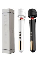 Kablosuz USB Şarjlı Çubuk Klitoris Uyarıcı Vibratör Masaj Aleti 19 cm 20 Mod Titreşim 8 Mod Hız