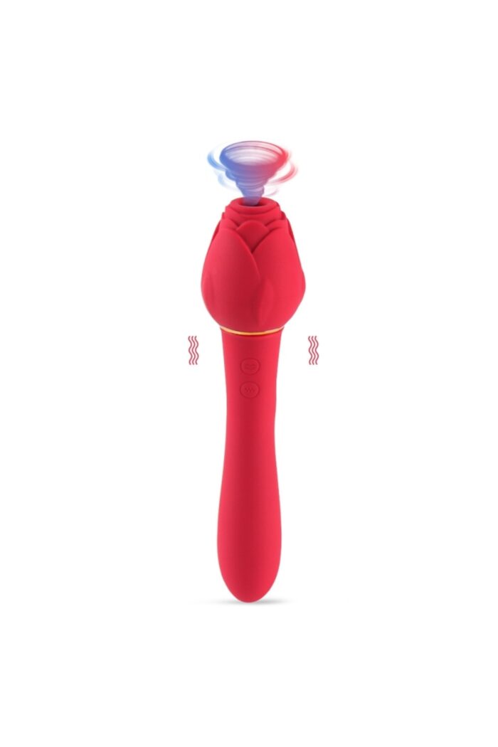 TINDA – 20 MOD GÜÇLÜ TİTREŞİM, 12 MOD EMME, ANAL-VAJİNAL-KLİTORİS UYARICI, ÇİFT MOTORLU - Görsel 2