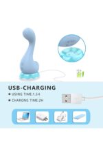 Swan-B App -Lila Renkli * Vibratör* 7 Emme ve Titreşim Modu* Vajinal-Anal Kullanım * Iç Çamaşır Içinde Kullanım , Günlük Hayatta Kulanılabilme * 13.5 cm Yükseklik(Uzunluk), 6,5 cm Eninde - Görsel 5