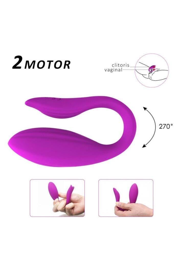 Cep Telefon Uyumlu 12 Mod Titreşim I Anal Vajinal Kullanım Klitoris Uyaran Vibratör Çift Motor - Image 5