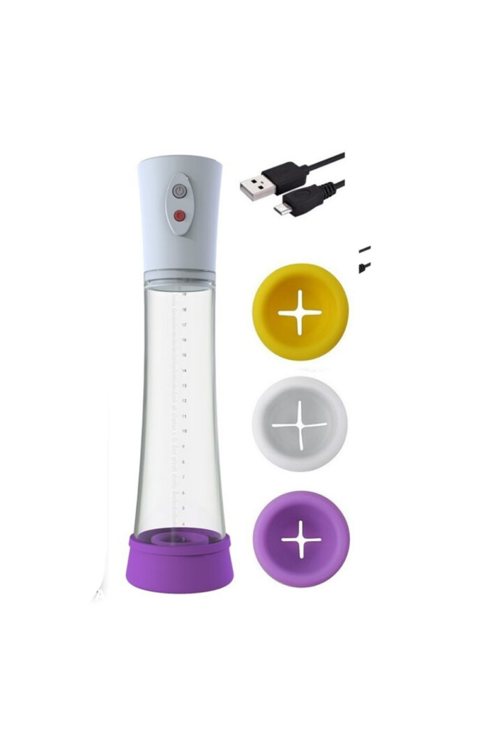 Lovemate Electrik Pump USB Şarz /- Elektrikli Penis Pompası - Yüksek Kalite - Güçlü Vakum Gücü - Dokunmatik Kullanım - Image 2