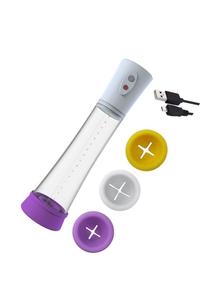Lovemate Electrik Pump USB Şarz /- Elektrikli Penis Pompası - Yüksek Kalite - Güçlü Vakum Gücü - Dokunmatik Kullanım - Image 3