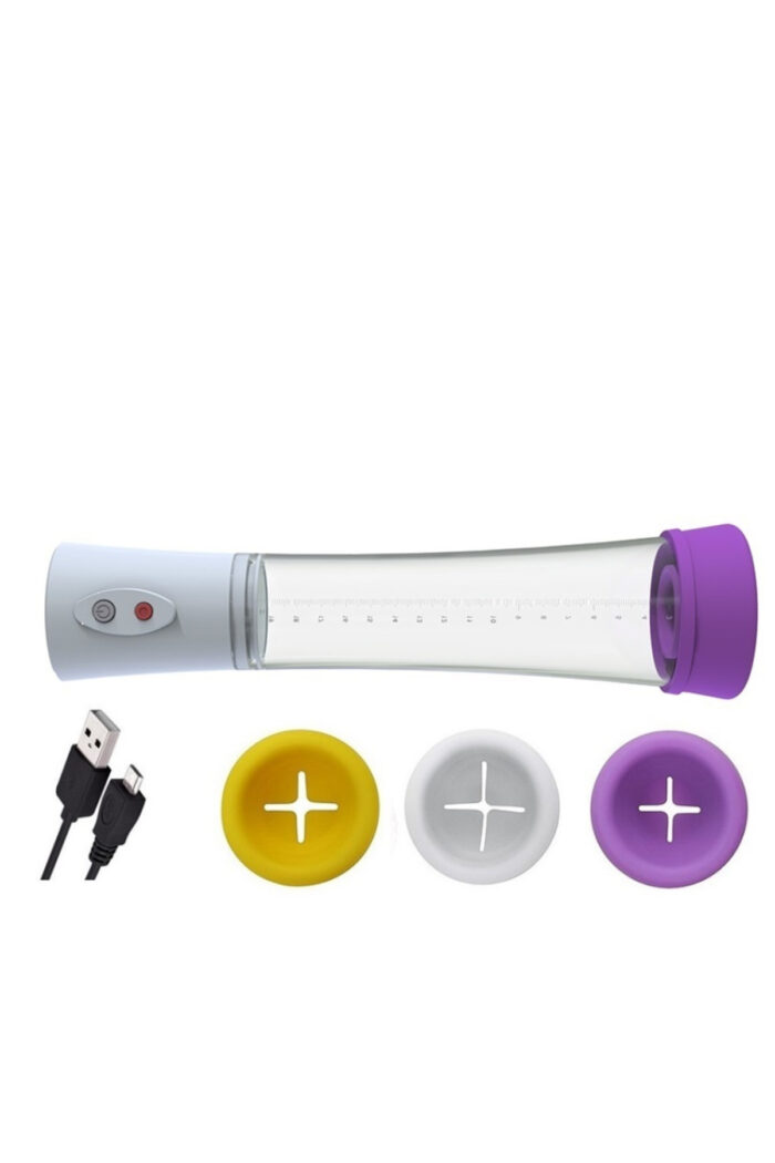 Lovemate Electrik Pump USB Şarz /- Elektrikli Penis Pompası - Yüksek Kalite - Güçlü Vakum Gücü - Dokunmatik Kullanım - Image 6