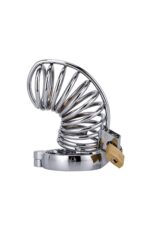 Metal Penis Kafesi - Fantezi Ürünü Paslanmaz Aliminyum - Görsel 4