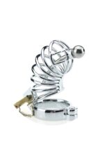 Penis Kafesi - Kilitlenebilir - Fantezi Ürünü Metal Penis Cage - Görsel 5