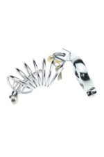 Penis Kafesi - Kilitlenebilir - Fantezi Ürünü Metal Penis Cage - Görsel 6