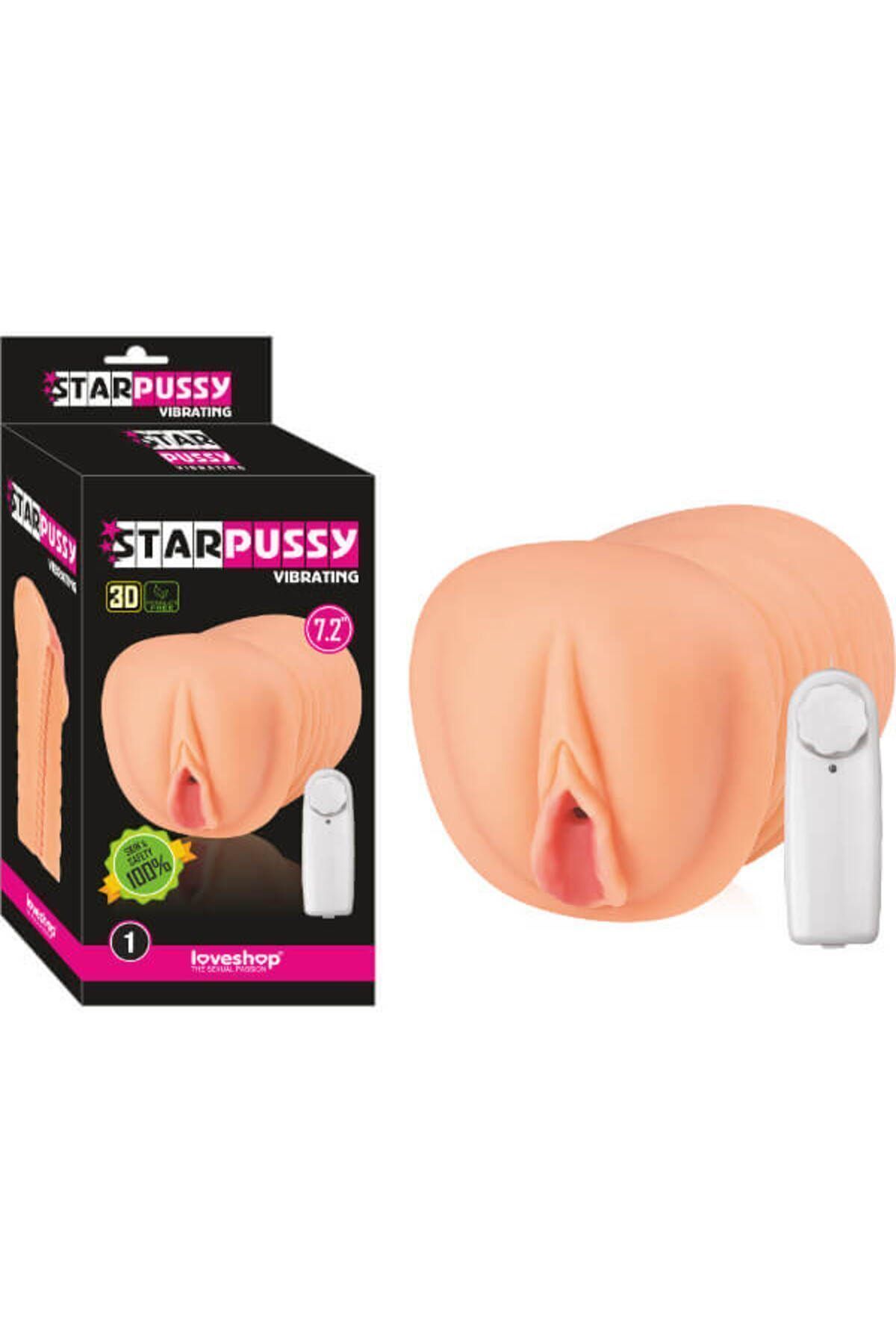1_org_zoom-1356.jpg STAR PUSSY*Gerçekçi Dokuda Saklama Kabında Cep Vajinası-Titreşim,Kolay Taşınabilir,18,2cm Derinlik Tırtıklı İç - Image 1