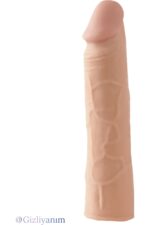 5cm Dolgu Uzatmalı Toplam 17 cm Penis Kılıfı - Ten Hassasiyetinde Tpi Materyal - Image 2