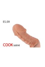 Ekstra Dolgu İle Kalınlaştıran Penis Kılıfı - COCK SLEEVE Kabatma Desenli Tırtıklı - Image 4