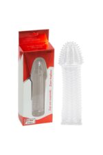 Her Penis Boyuna Uyabilen Penis Kılıfı - PENİS SLEEVE-Tırtıklı Damarlı