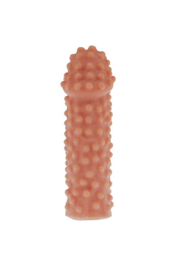 Yumuşak Dokusuyla Uyarıcı Özellikli Penis Kılıfı - Kabartmalı Doku Penis Uçlu - Görsel 2