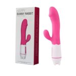 Usb Şarj 18 Cm Tam Silikon 36 Mod. Güçlü Ayarlı Titreşim Klitoris Uyarıcı Tavşan Vibratör