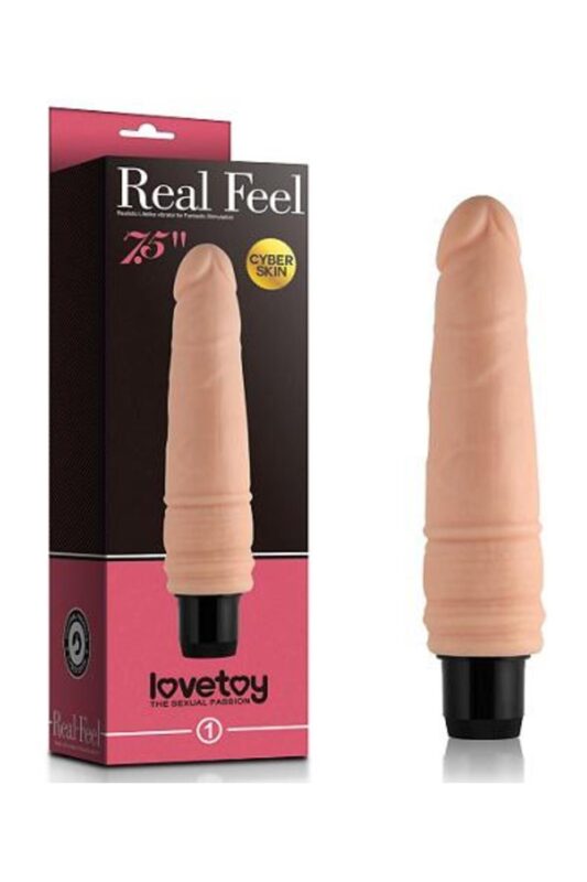 19 Cm Uzunlukta Ten Dokusunda Testissiz Titreşimli Vibratör