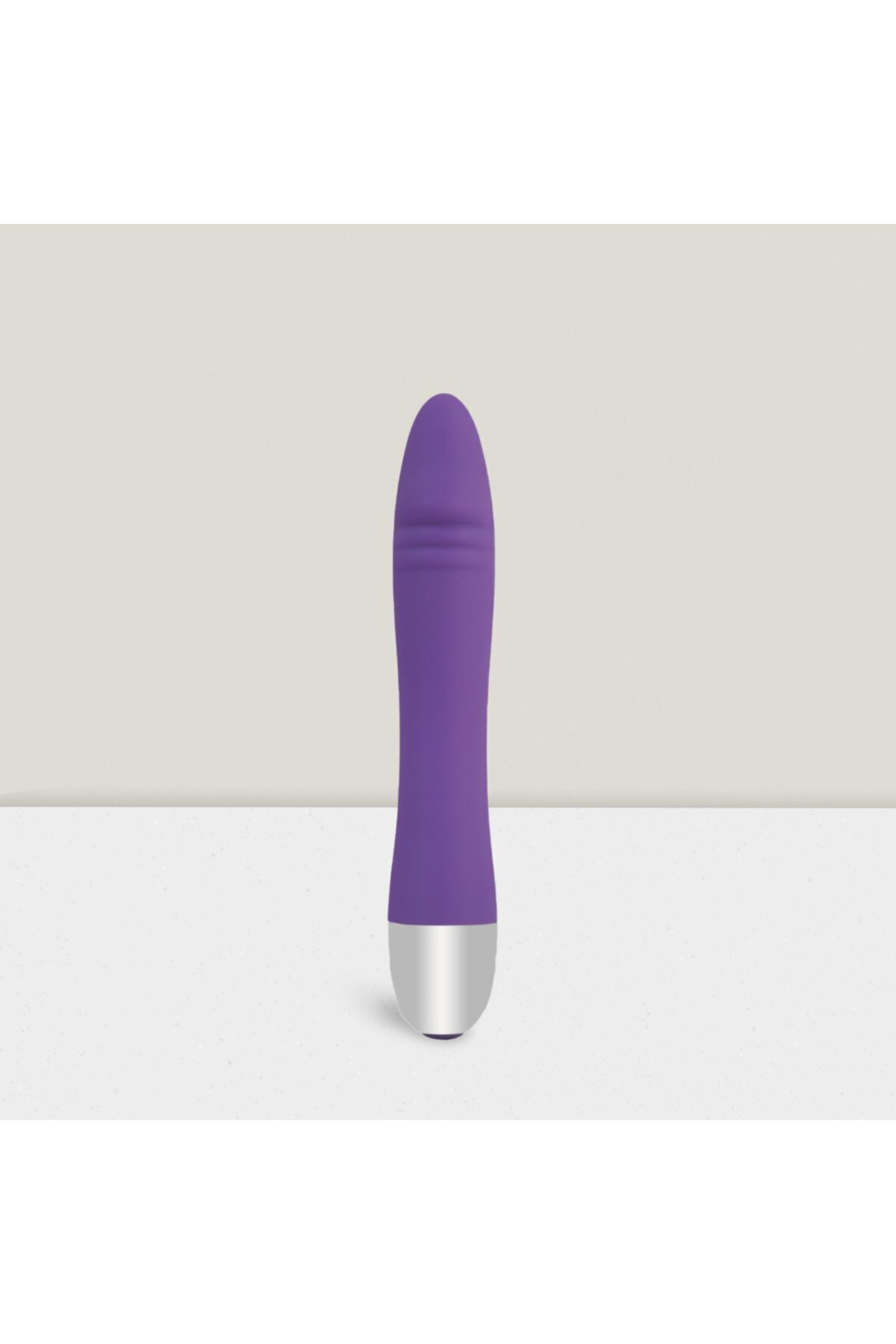 1_org_zoom-1481.jpg Realistik Silikon Vibratör - 10 Fonksiyonlu, 14.7 cm Titreşim Tırtıklı - Görsel 1