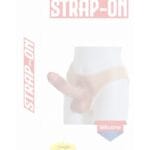STRAP-ON GİYİLEBİLİR İÇİ DOLU*- GİYİLEBİLİR SİLİKON PENİS UZUNLUĞU 24 CM, 4,5 CM GENİŞLİKTE KULLANILABİLİR BOYU 19 CM