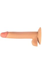 21,5 cm Realistik Penis Dildo - Açık Ten Rengi Vantuz Özellikli - Lüks Malzeme & Cilt Dostu - Image 6