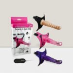 Belden Bağlamalı Mavi Renkte 10 Farklı Titreşim Modunda Silikon Dildo