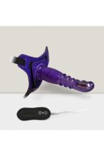 Belden Bağlamalı Mavi Renkte 10 Farklı Titreşim Modunda Silikon Dildo - Image 2