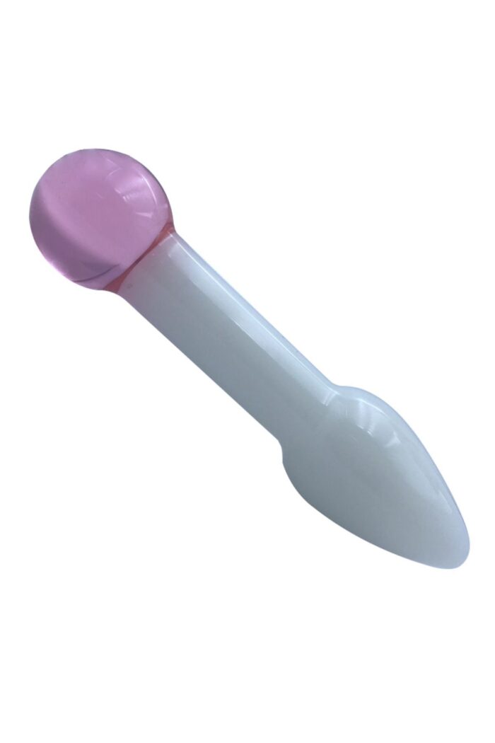 Cam Anal Plug - Cilt Dostu - Özel Tasarım - Kolay Temizlenebilir - Uzunluk 13.5 cm 3,2 Çap - Görsel 4