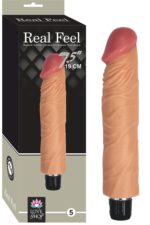 Titreşimli Damarlı Vibratör Dildo - Realistik Dokular, 19 cm Ten Hassasiyetinde Realistik