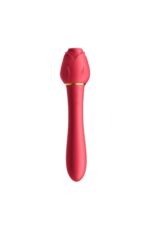 Kırmızı 12 Fonksiyon Emme Özellikli (Anal Vajinal ) Kullanım Özel Vibratör-USB Şarj -20 Titreşim Mod - Image 3