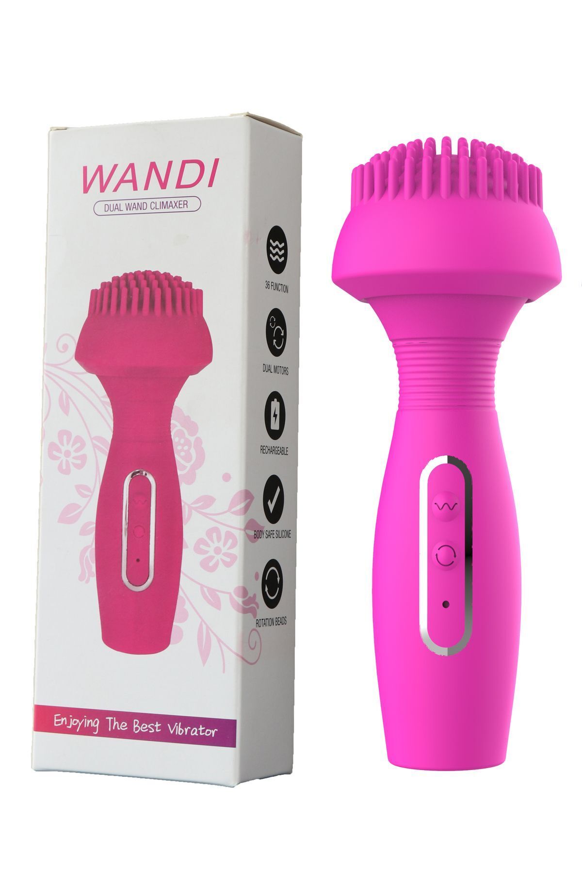 1_org_zoom-1638.jpg Klitoris Uyarıcılı Özel Tırtıklı Uç Yapısı Titreşimli USB Şarjlı Vibratör - Pembe - Görsel 1