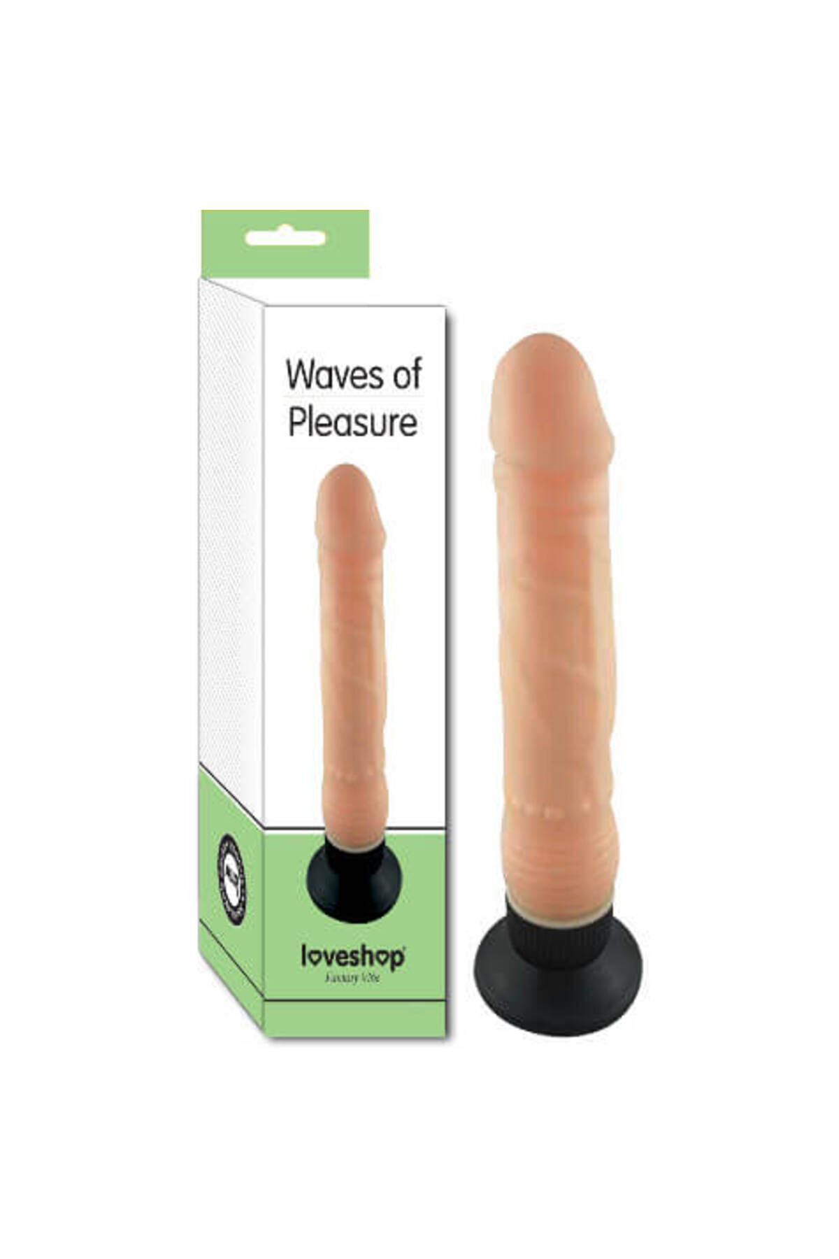 1_org_zoom-1646.jpg Realistik Dildo - Damarlı Yapı, Güçlü Vantuz Titreşimli-18 cm - Görsel 1