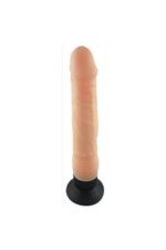 Realistik Dildo - Damarlı Yapı, Güçlü Vantuz Titreşimli-18 cm - Görsel 2