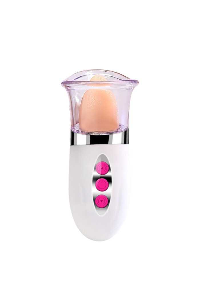Dil Uyarıcılı Vakumlu Titreşimli Teknolojik Vibratör -5 Fonksiyonlu - USB Şarjlı - Ergonomik Tasarım - Görsel 2