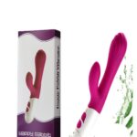 20 Modlu Tavşan Vibratör G Noktası Uyarıcılı (Anal Vajinal Kullanım) - Mor