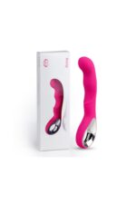 Mor Renkli USB Şarjlı Titreşimli Vibratör - 10 Mod - 20 cm