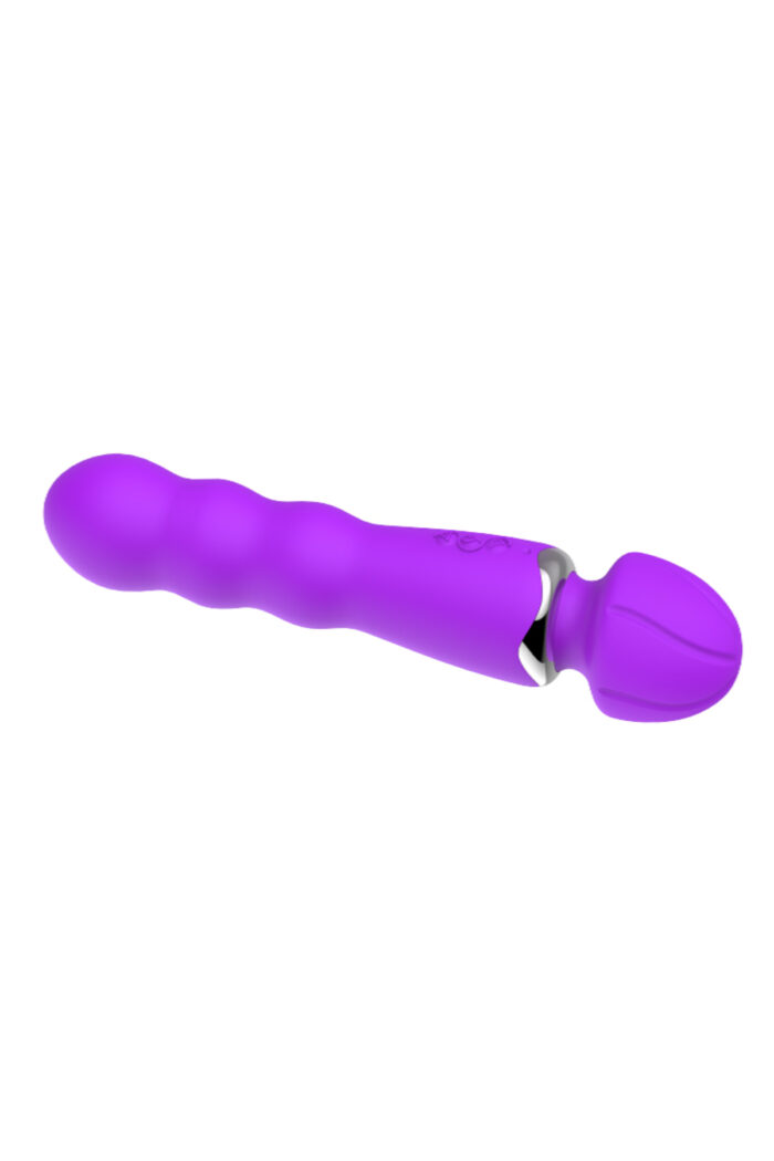 Mor Isıtıcılı Titreşimli Massage Vibratör - Klitoris Uyarıcı -22 cm Uzunluk - 36 Fonksiyon-2 Motor - Görsel 4