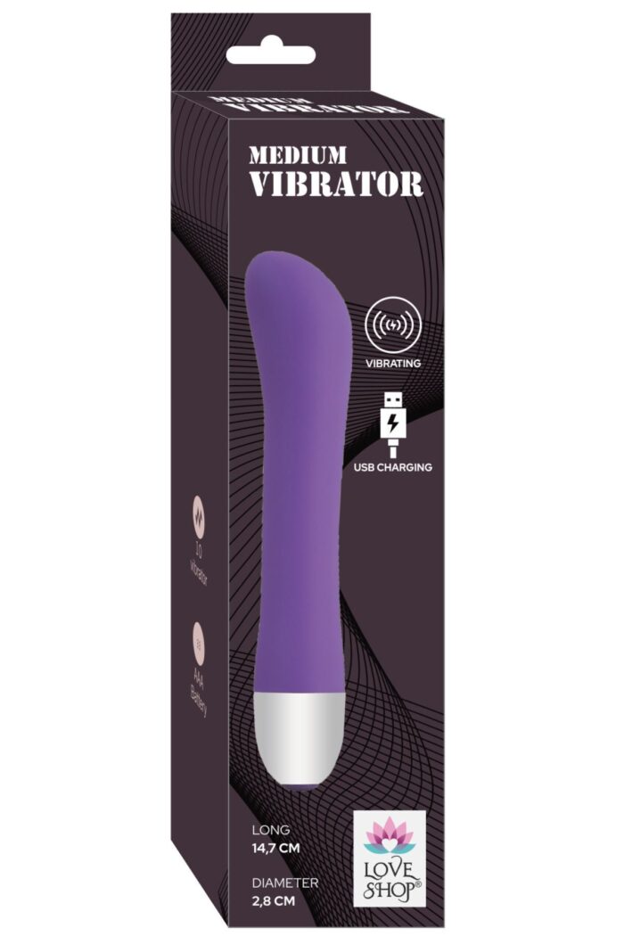 Farklı Modlara Sahip Mini Vibratör -USB Şarjlı-14 cm - Görsel 2