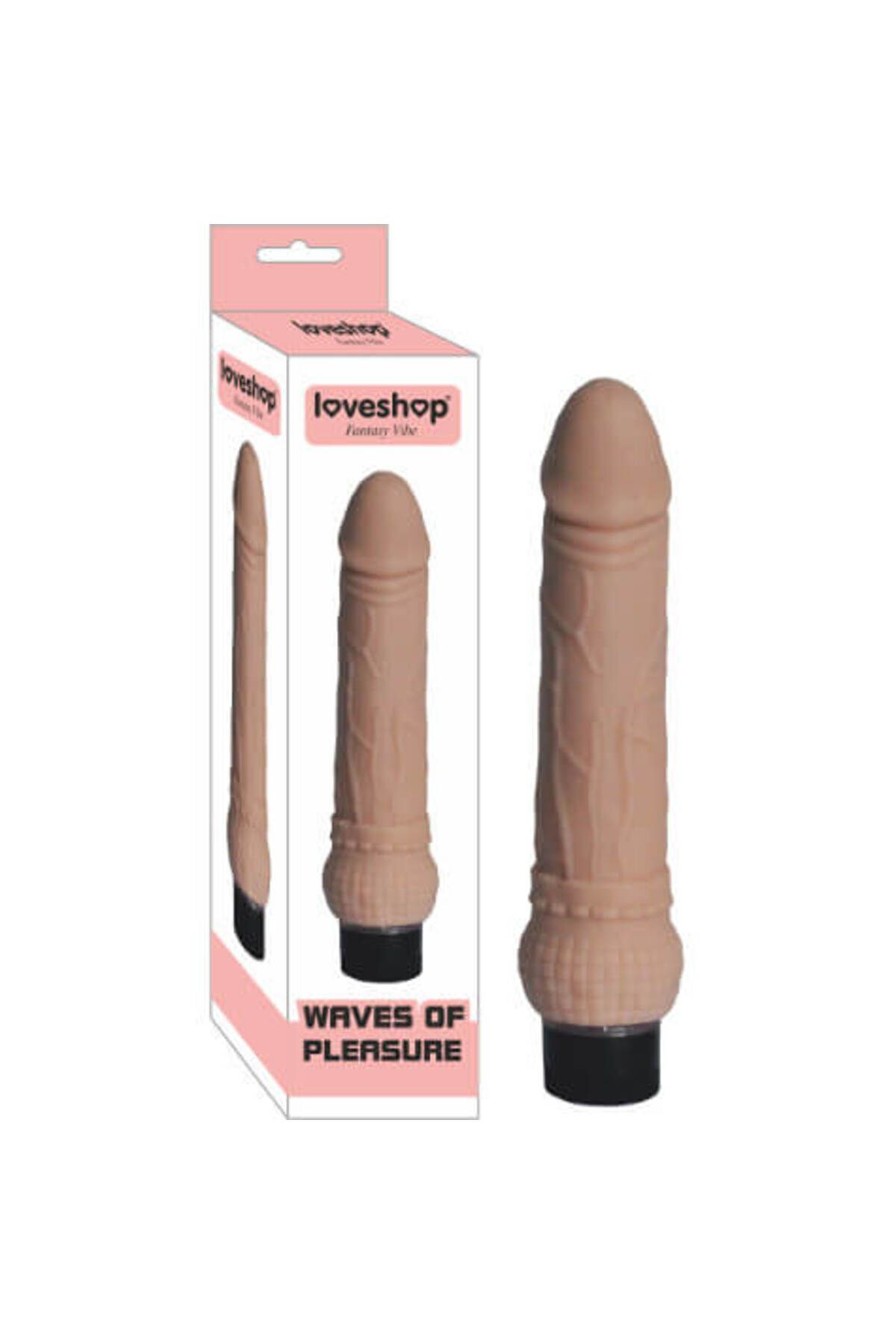 1_org_zoom-1681.jpg Realistik Damarlı Titreşimli Dildo - Özel Modlar-18 cm - Görsel 1