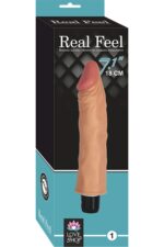 Realistik Damarlı Titreşimli Dildo -18 cm -Ten Hassasiyetinde - Görsel 2