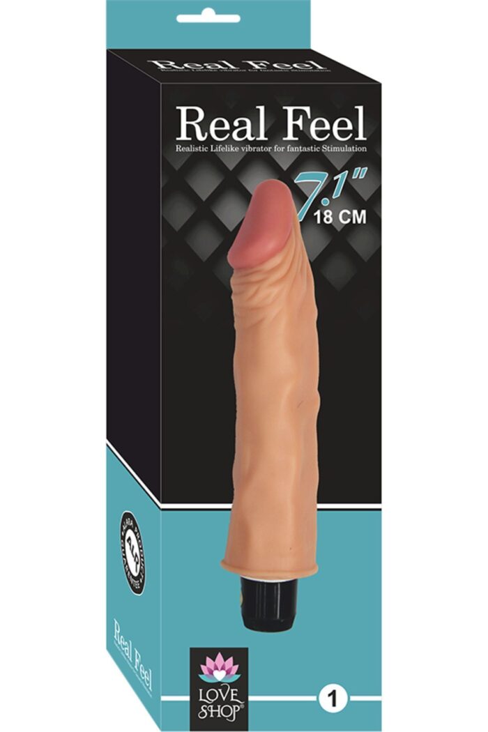 Realistik Damarlı Titreşimli Dildo -18 cm -Ten Hassasiyetinde - Görsel 2