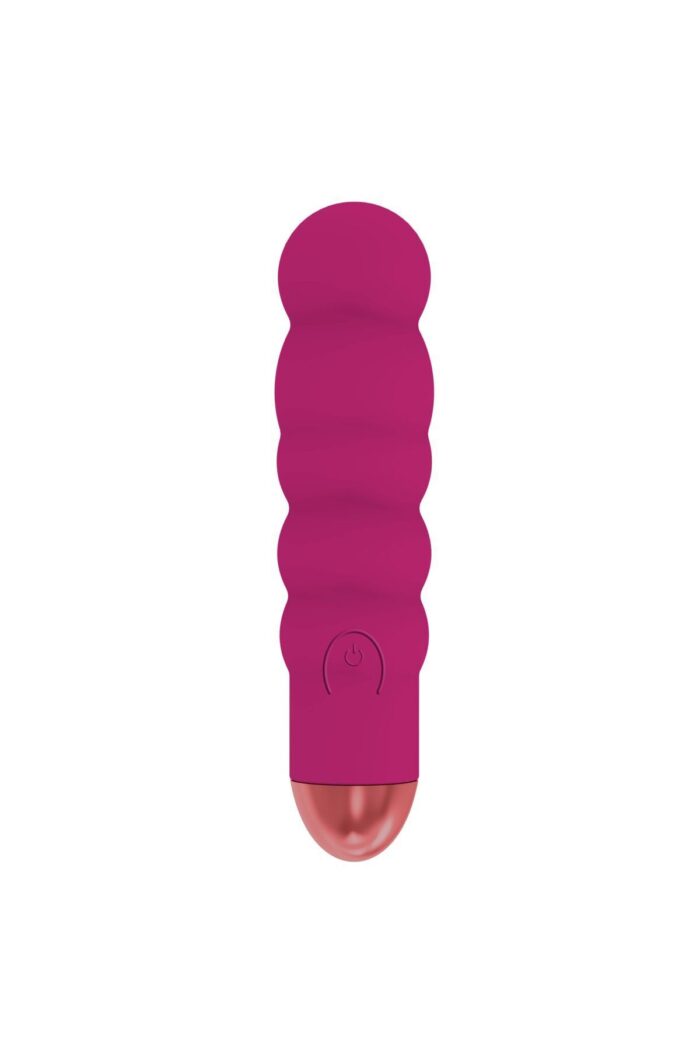 Pembe Renkli Özel Vibratör - 10 Farklı Mod, Anal Vajinal Kullanılabilir USB Şarjlı Boğumlu - Görsel 3