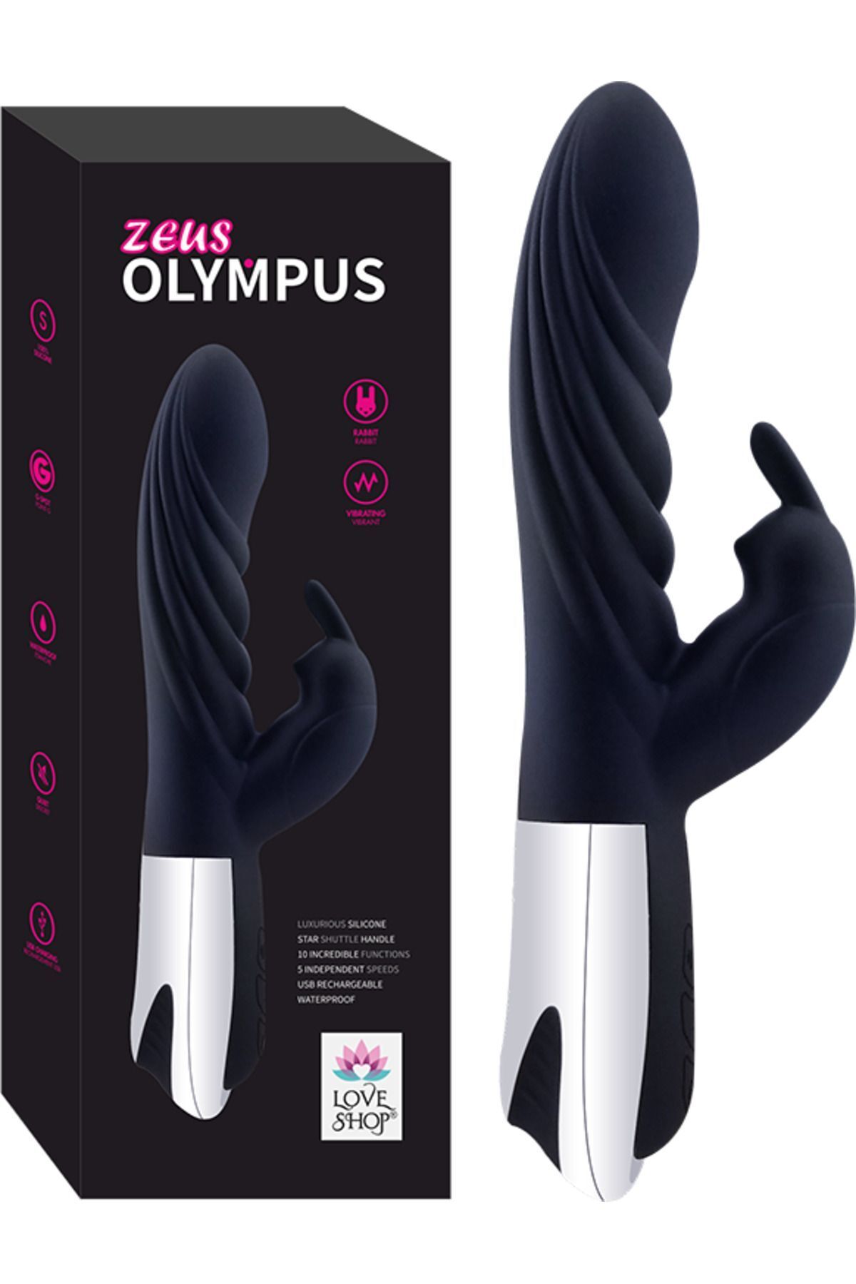 1_org_zoom-1720.jpg Klitoris Vajina Uyarıcılı USB Şarjlı Titreşimli Özel Boğumlu Damarlı Tavşan Vibratör - Image 1