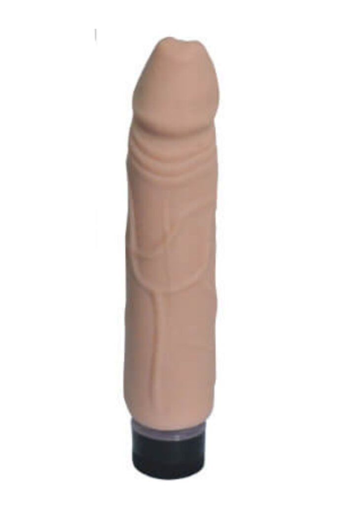Damarlı Titreşimli Realistik Dildo - Esnek Tasarım, En Üst Kalite*21 cm*2,5 cm Çap - Görsel 5