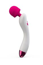 Döner Başlıklı USB Şarjlı Massage Vibratör - 20 cm -Led Işıklı*25 Mod Titreşim - Görsel 5
