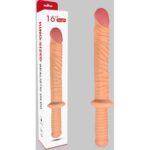 Damarlı Dildo - 40 cm Uzunluk, Esnek TPE Malzeme Realistik Et Dokusunda