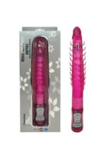 Su Geçirmez Şeffaf Pembe Tırtıklı Özel Vibratör-7 Mod Titreşim-Klitoris Uyarıcı