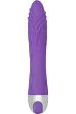 Mor Renkli Uyarıcı Medium Vibratör - USB Şarjlı -10 Fonksiyon-14,7 cm 2,7 çap - Görsel 3