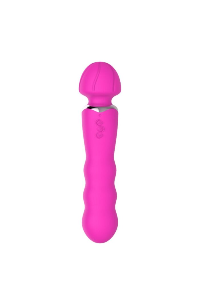 Titreşimli Vibratör-Klitoris Uyarıcı-36 Fonksiyon- Pembe Renk-Isıtıcılı-Çift Taraflı Kullanım-22 cm - Görsel 2