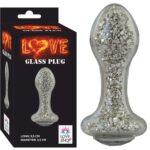 1.SINIF KALİTE CAM ANAL PLUG * 9,5 CM BOY 3,5 CM EN * PÜRÜZSÜZ BEYAZ RENKLİ *İÇİ SİMLİ ANALPLUG