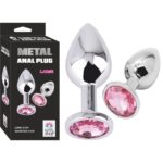 Metal Anal Plug - Kaliteli ve Temizlenebilir Anal Zevk PASLANMAZ ALİMÜNYUM ALAŞIMLI ÇELİK MATERYAL